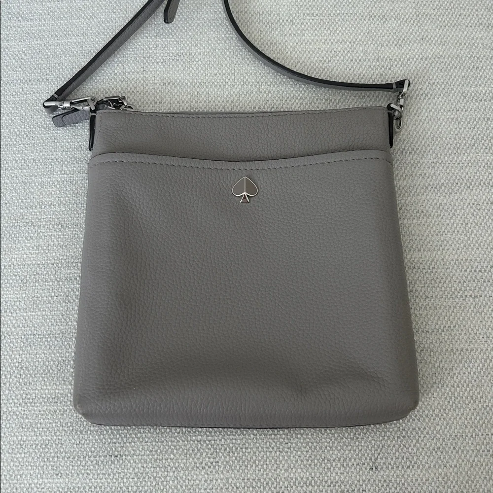 Kate Spade Small Polly Leather Crossbody Bag Purse